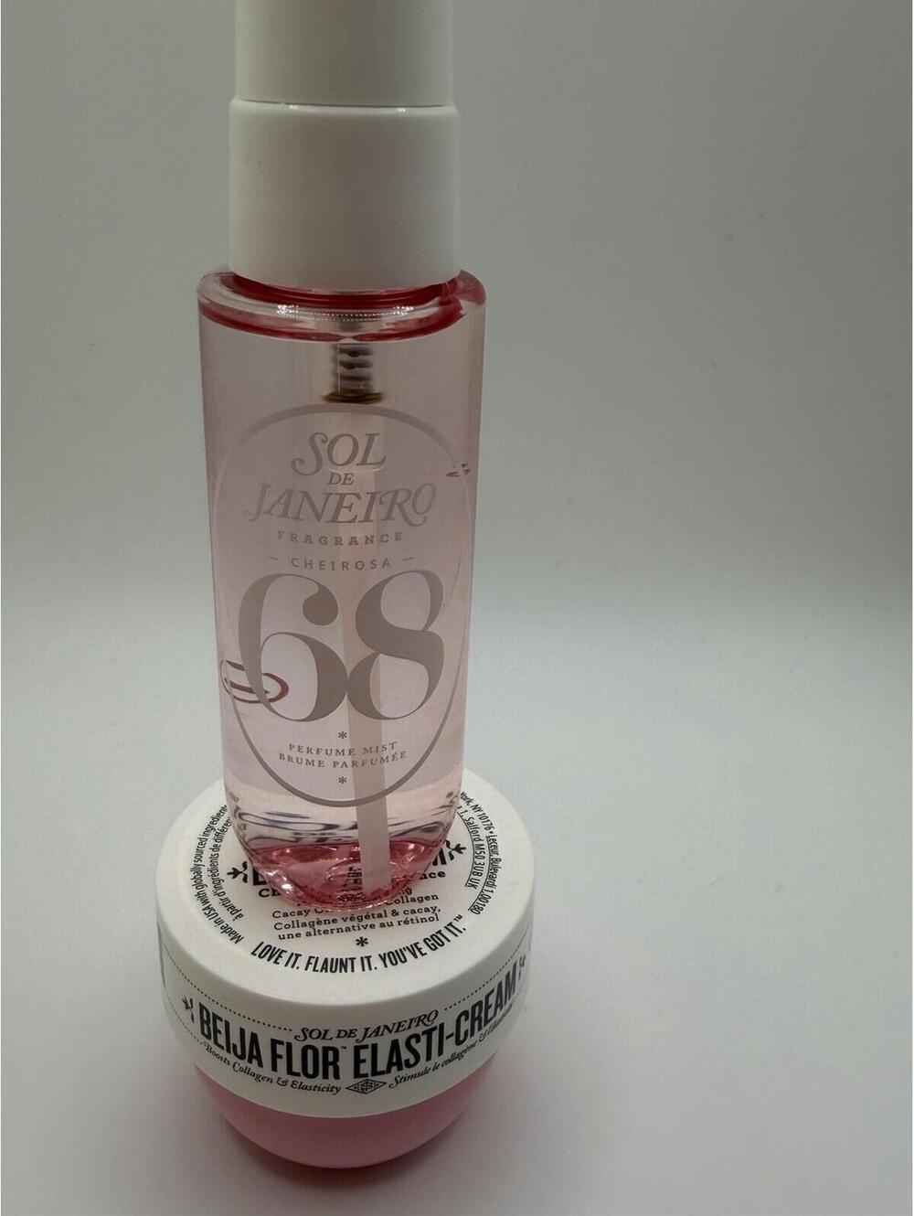 Sol de Janeiro Cheirosa 68 Perfume Mist 1oz & Beija Flor Cream 25ml Travel Set
